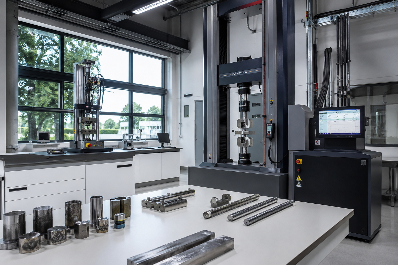 Engineers and manufacturing professionals collaborating on the production floor