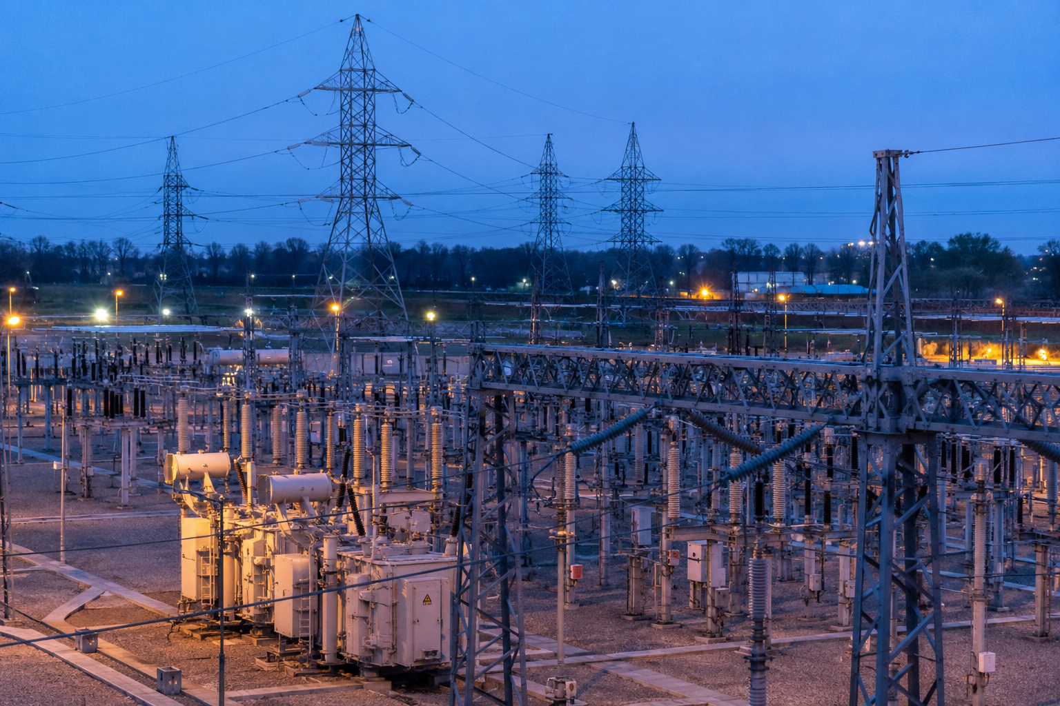 Energy sector industrial operations and infrastructure